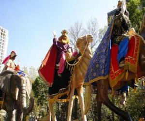 Puzzle Οι τρεις Σοφών ιππασίας καμήλες